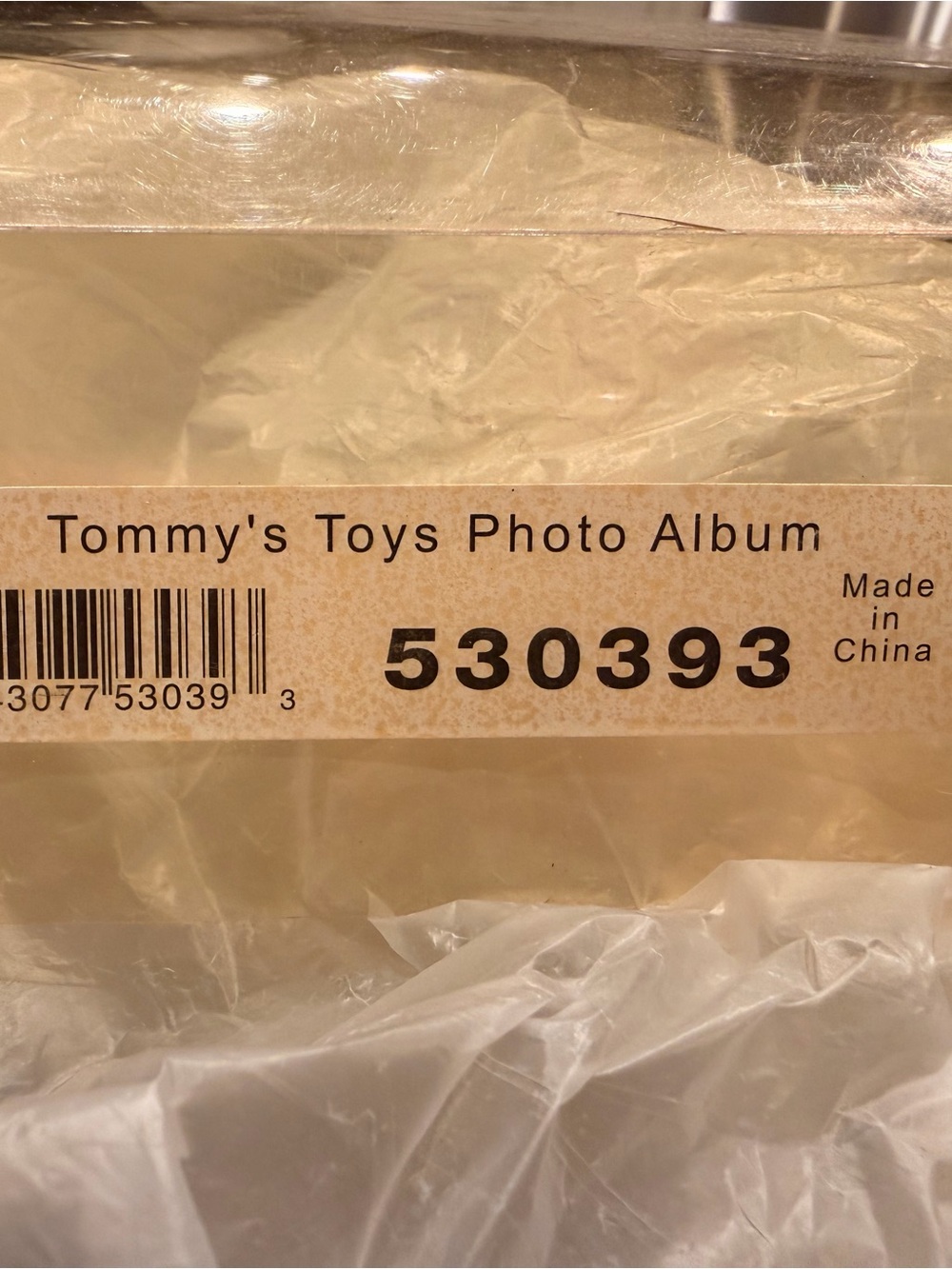 📚 K & Company “Frame A Name” Personalized Photo Album – Tommy’s Toys Theme - Picture 4 of 9